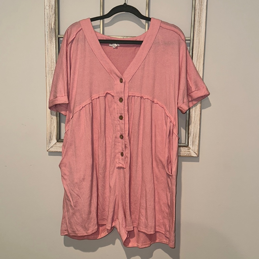 Boutique romper, brand hey son, oversized M, worn once